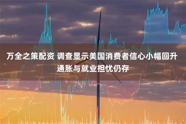 万全之策配资 调查显示美国消费者信心小幅回升 通胀与就业担忧仍存